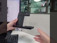 T258 Carregador sem fio dobrável 5W/7.5W/10W/15W de saída para dispositivos móveis Apple e Samsung